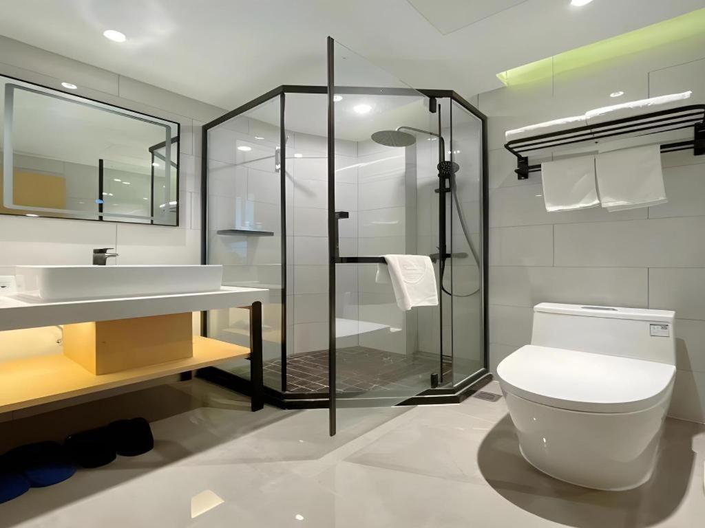 Greentree Inn Hefei East Wangjiang Road Ctce Express Hotel Exterior foto